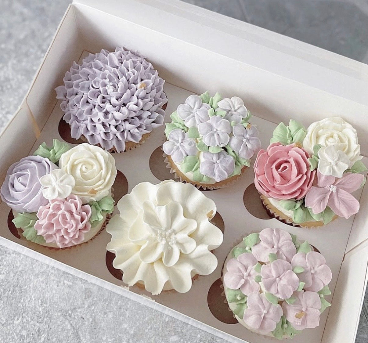 Floral Cupcake