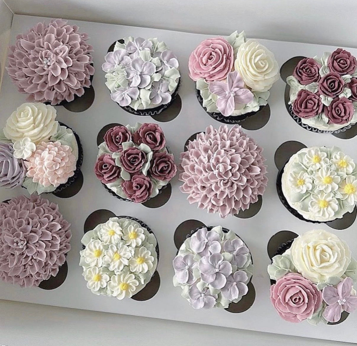 Floral Cupcake
