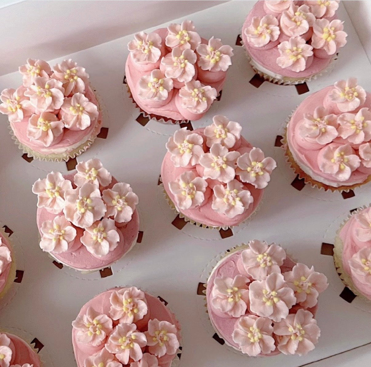 Floral Cupcake