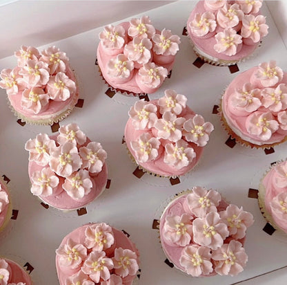 Floral Cupcake