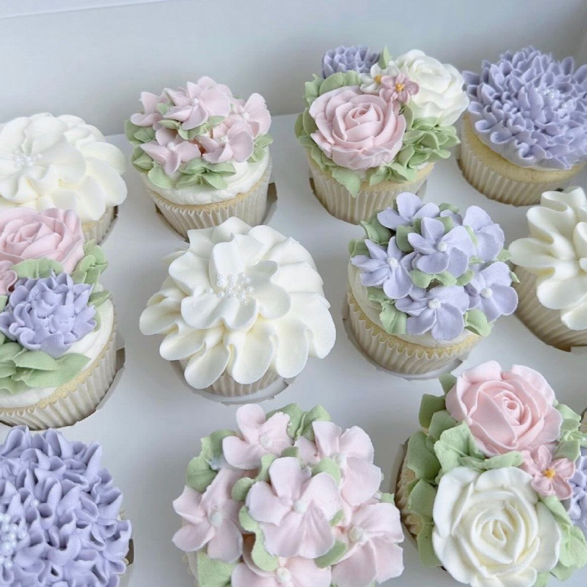 Floral Cupcake