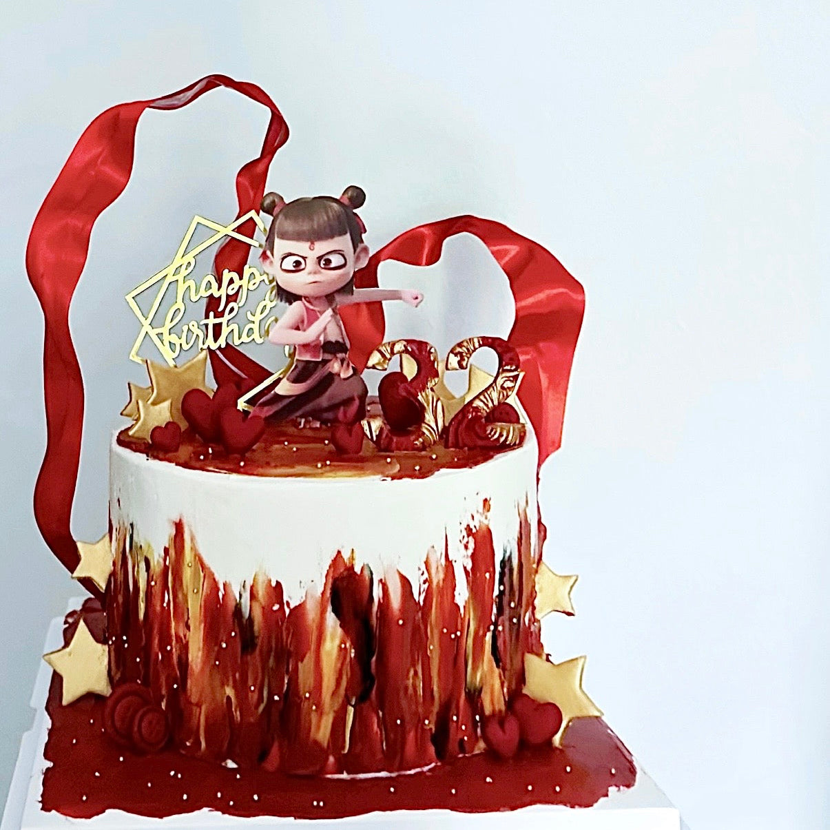 Nezha Birthday Cake