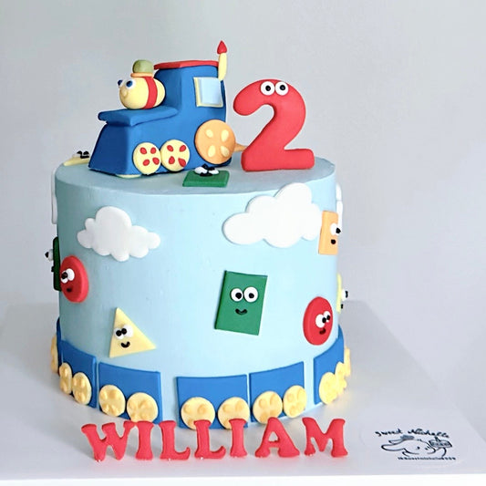 Bob the Train Cake