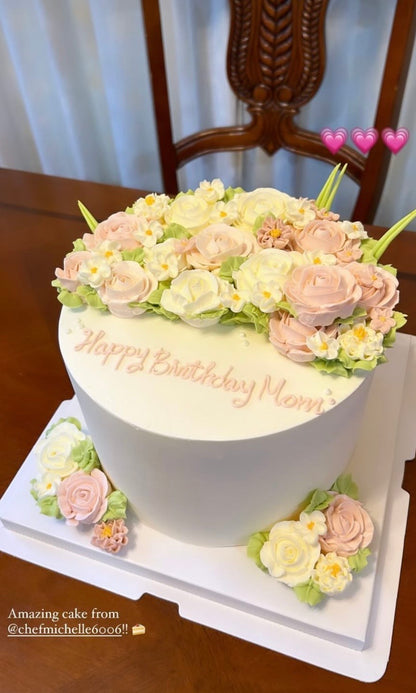 Buttercream Flower Cake