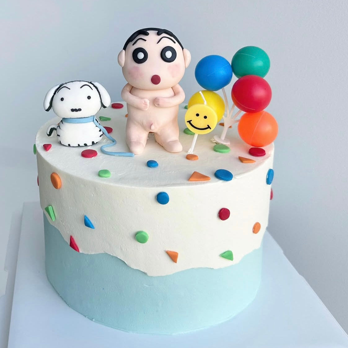 Funny Shin-Chan Cake