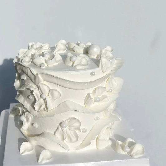 Buttercream flowers Cake