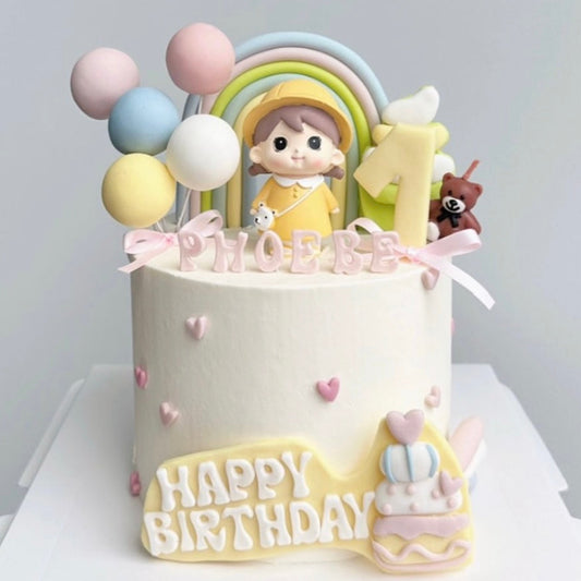 Baby Girl Cake