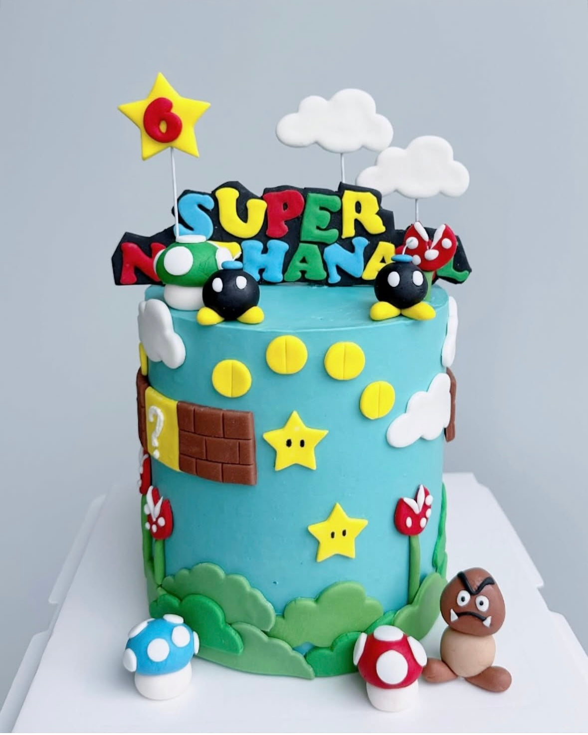 Super Mario Birthday Cake