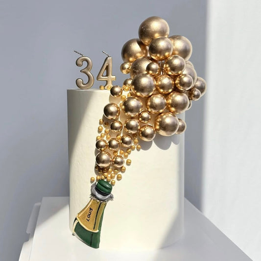 2D Champagne Cake