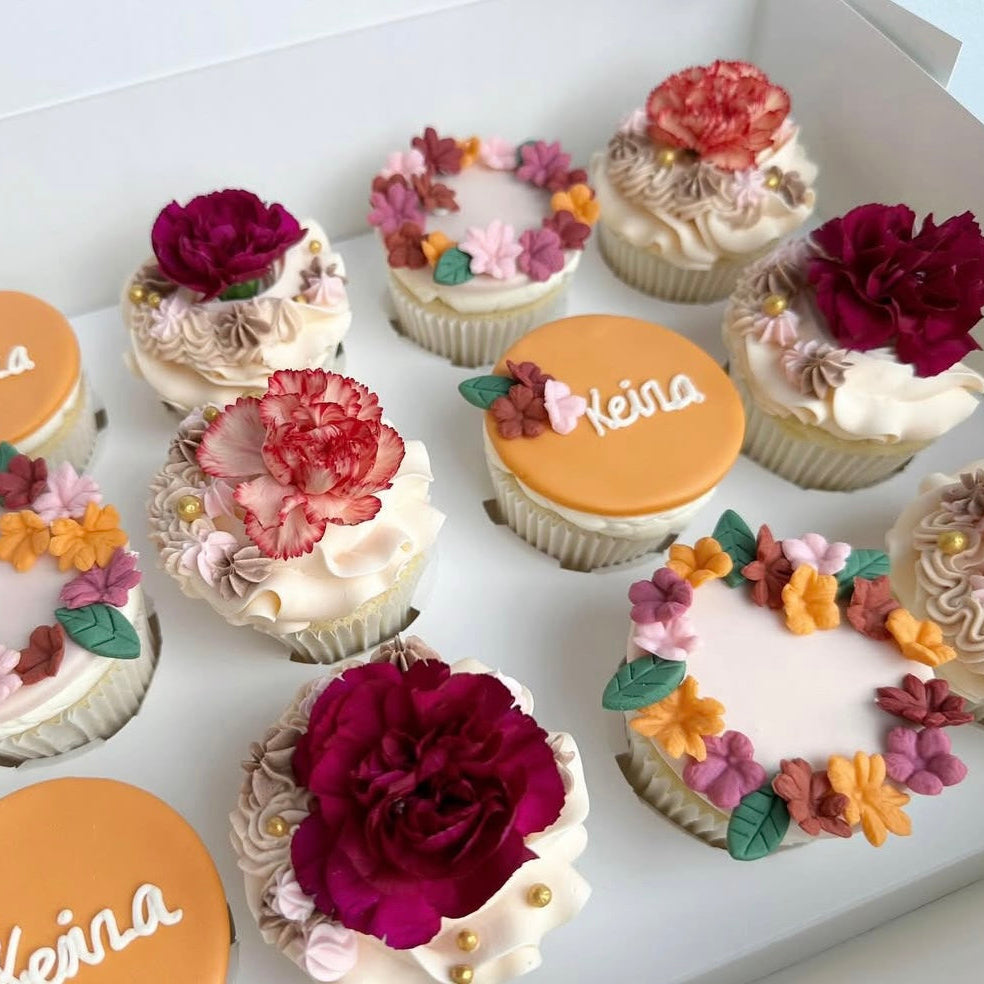 Floral Cupcake
