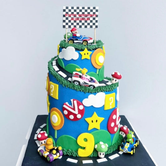 Super Mario Tier Cake