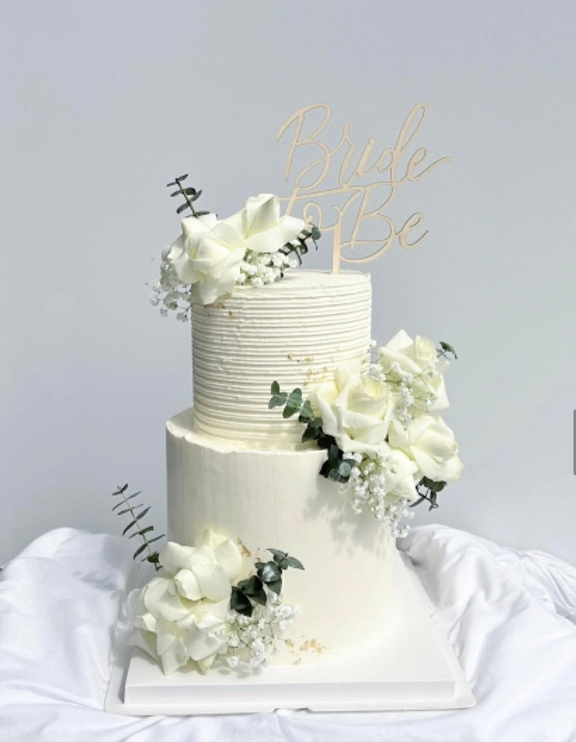 Floral Wedding Cake