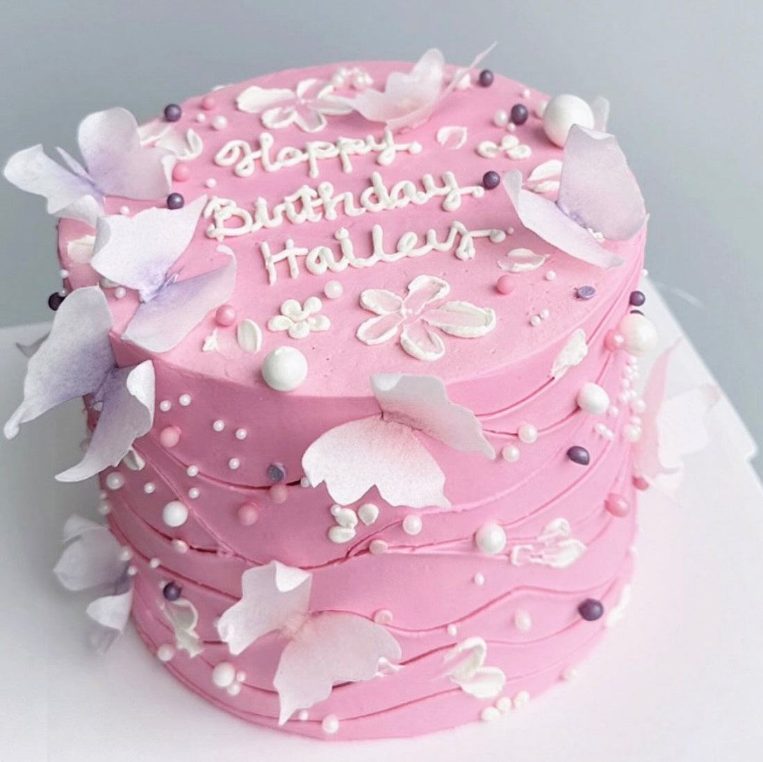 Dreamy Pink Cake