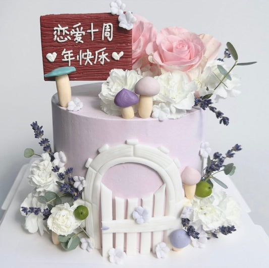 Fairy Garden Cake
