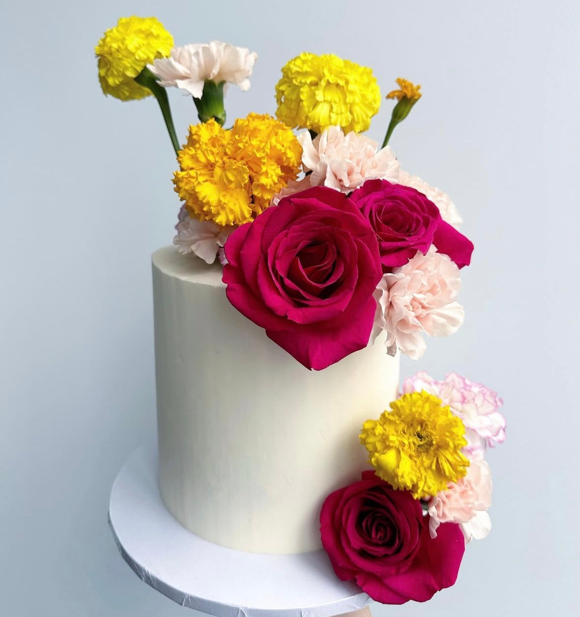 Bloom Weddig Cake