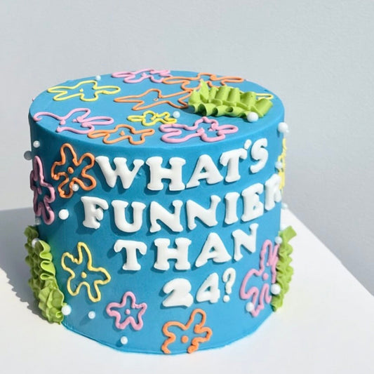 SpongeBob Meme Cake