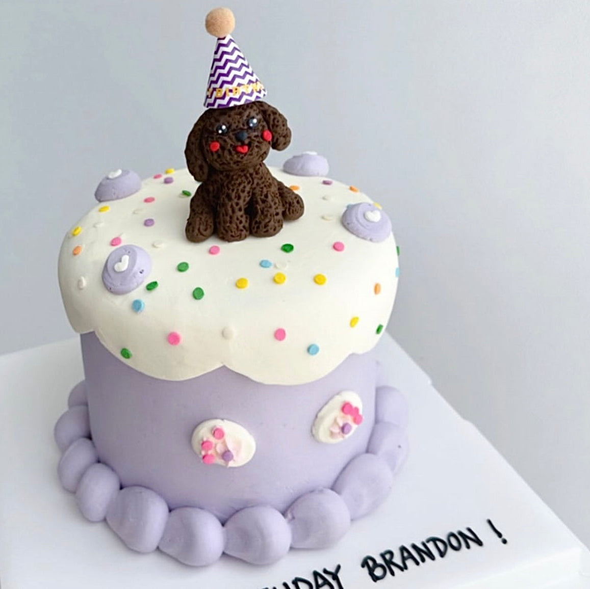 Poodle Cake