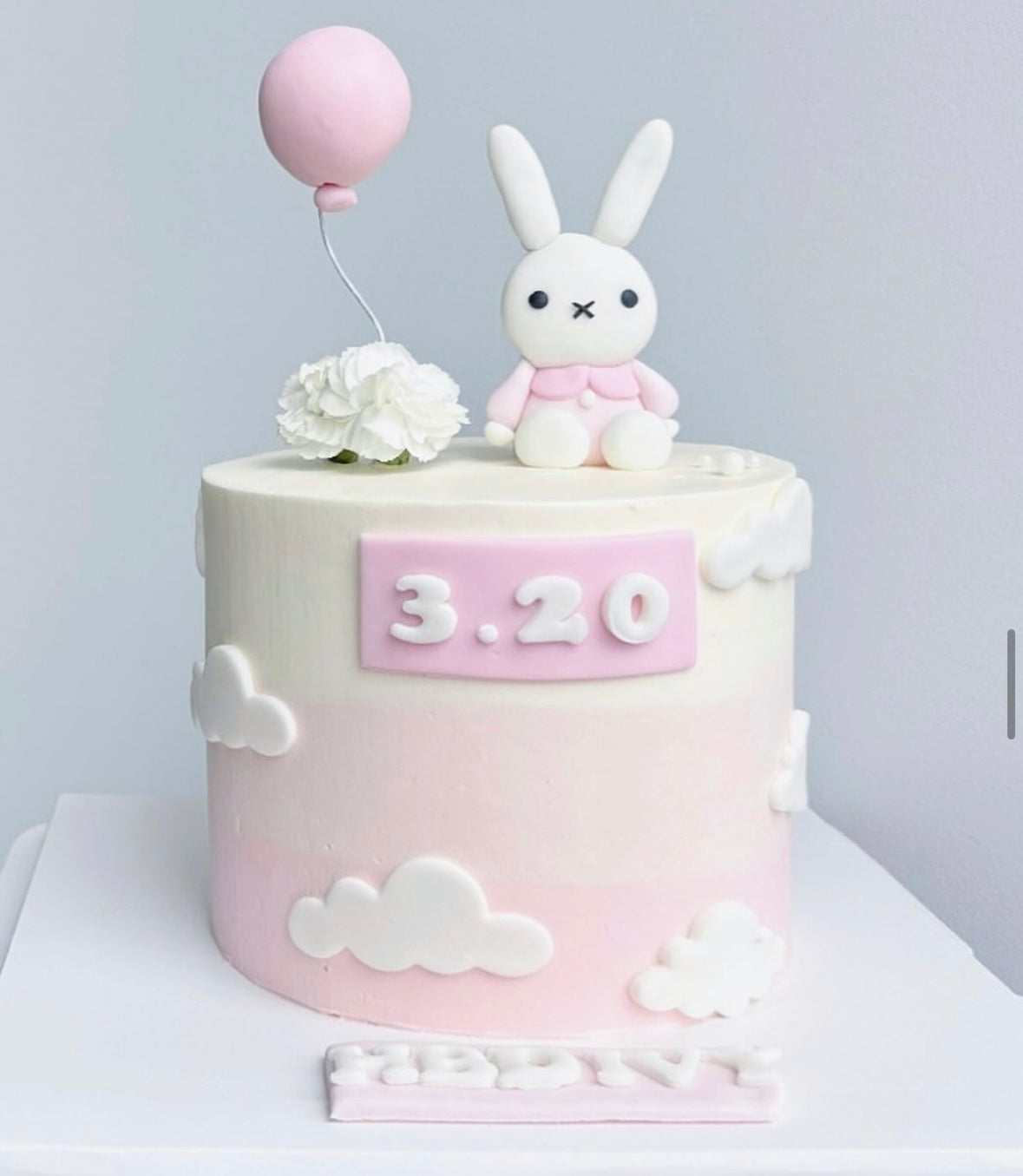 Bunny Cloud Cake