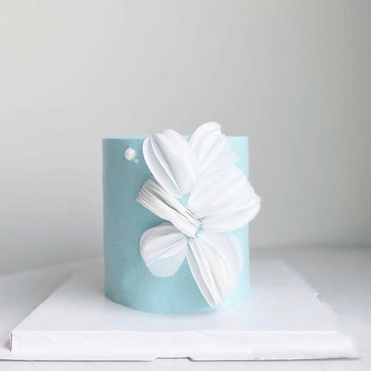 Modern Bloom Cake