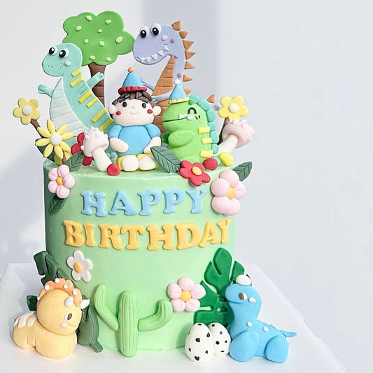 Dino Party Cake