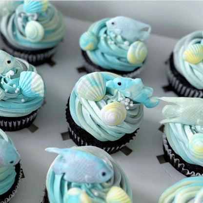 Ocean Cupcake