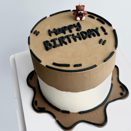 2D Birthday Cake