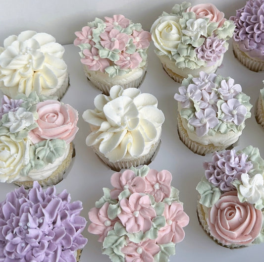 Floral Cupcake