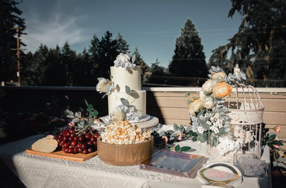 Eternal Elegance Wedding Cake