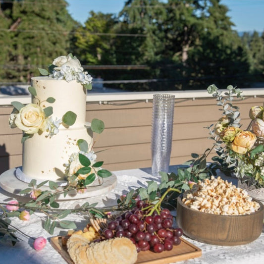 Eternal Elegance Wedding Cake