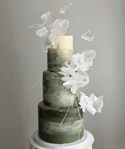 Evergreen Muse Wedding Cake