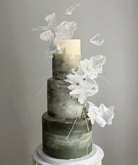 Evergreen Muse Wedding Cake